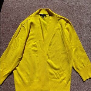 💛 Bright & Cozy Aamilife Yellow Cardigan – Size L